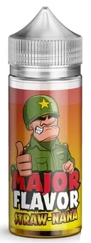 Strawnana E Liquid by Major Flavor 100ml Short Fill