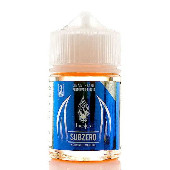 SubZero Menthol – Halo E-Liquid
