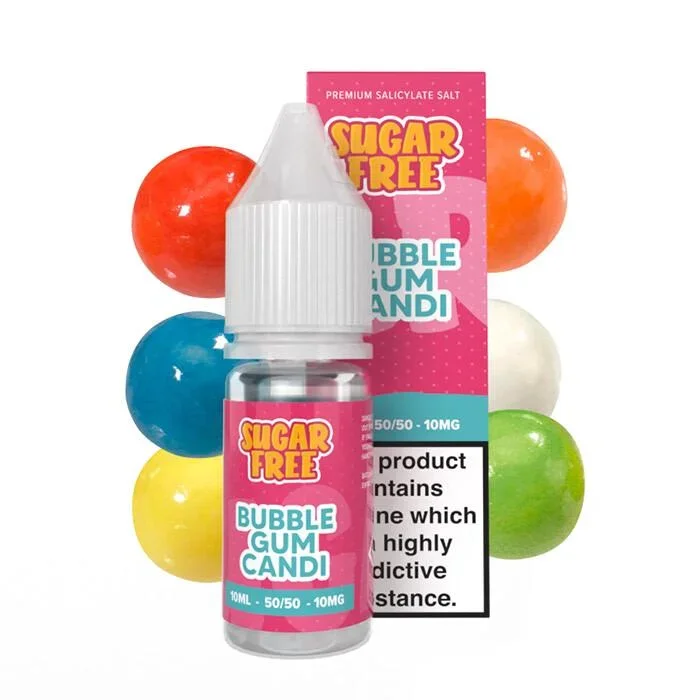 Sugar Free Bubblegum Candi – 10ml Nicotine Salt E-Liquid