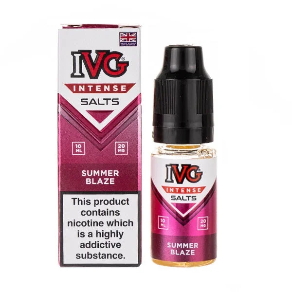 Summer Blaze Nic Salt E-Liquid by IVG Intense Salts