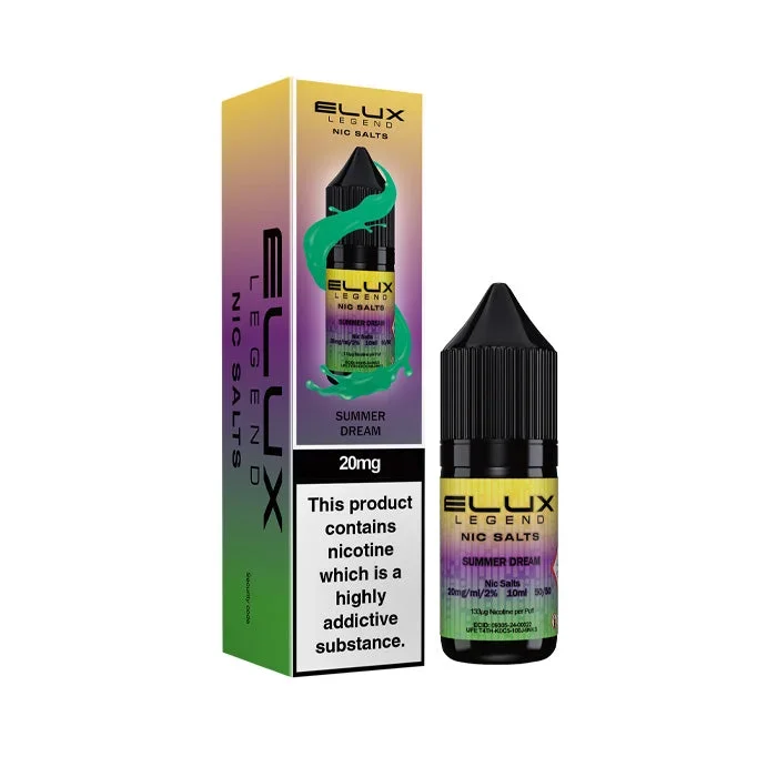 Summer Dream 10ml Nic Salt E-Liquid by Elux Legend