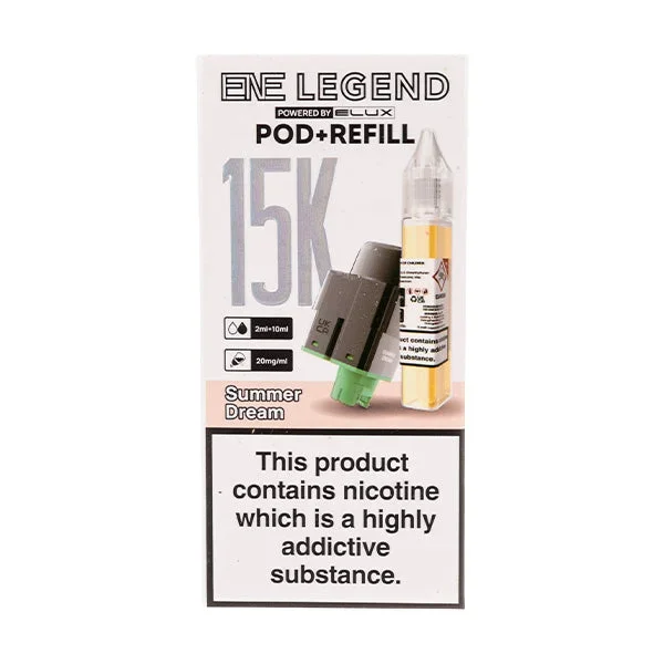 Summer Dream ENE Legend 15K Prefilled Pod + Refill by Elux