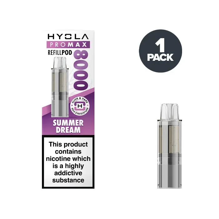 Summer Dream Hyola Pro Max 8000 Prefilled Pods
