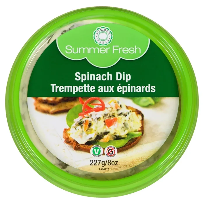 Summer Fresh Spinach Dip – 227g