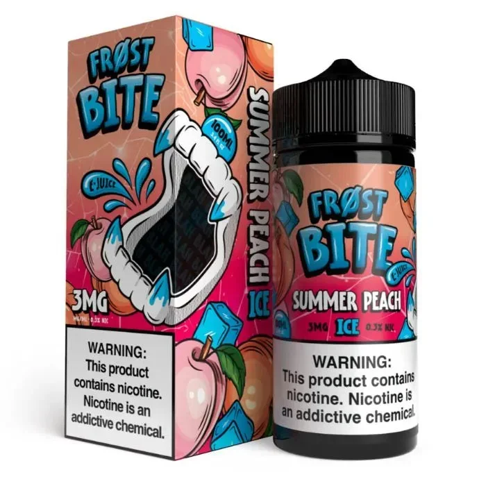Summer Peach Ice E-Liquid by Frost Bite
