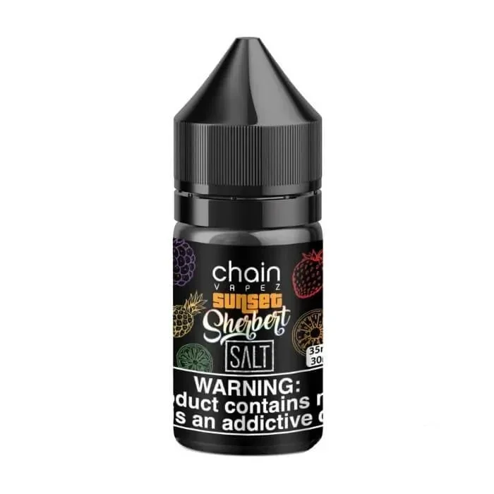 Sunset Sherbert Nicotine Salt by Chain Vapez