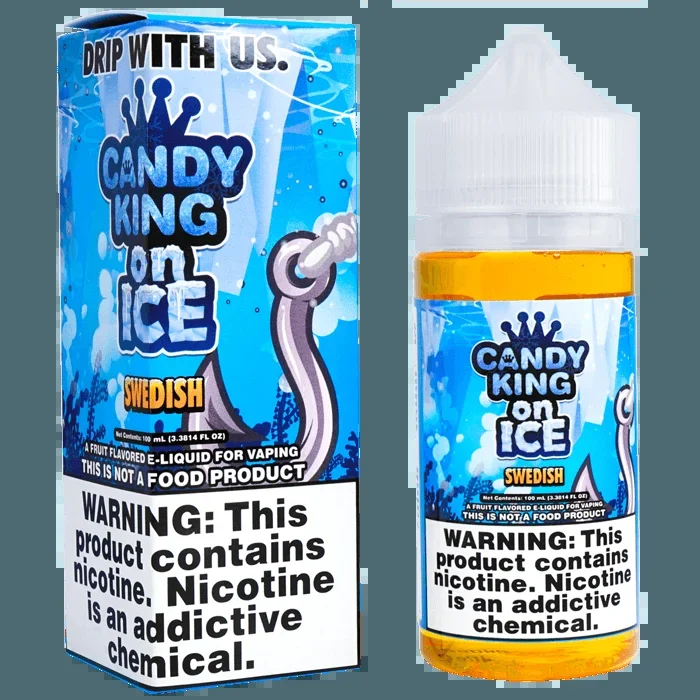 Swedish ICED by Candy King E-liquid (100ml)