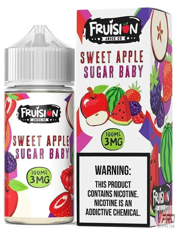 Sweet Apple Sugar Baby – Fruision Juice Co 100mL