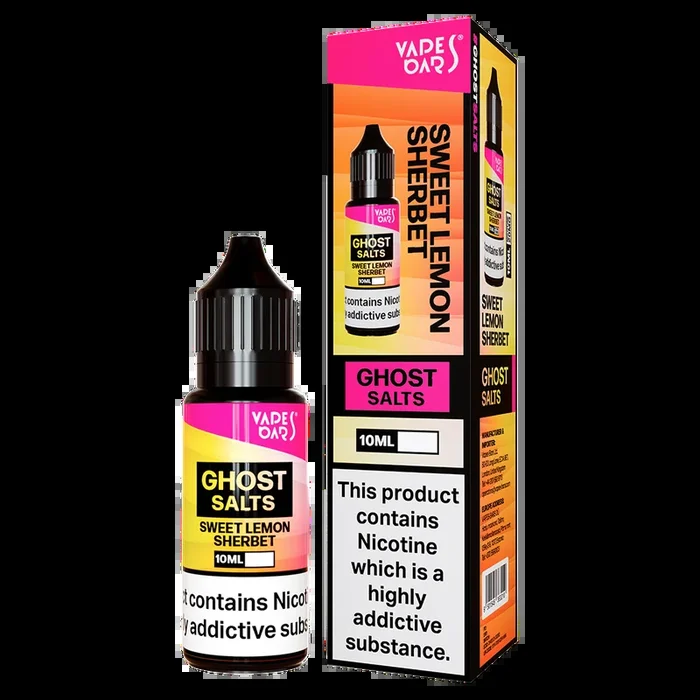 Sweet Lemon Sherbet Ghost Salts by Vapes Bars 10ml