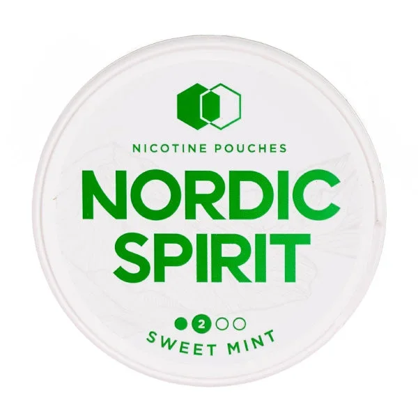 Sweet Mint Standard Nicotine Pouches by Nordic Spirit