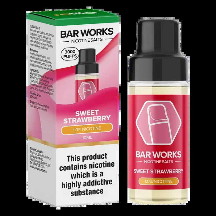 Sweet Strawberry Nic Salt by Refilla