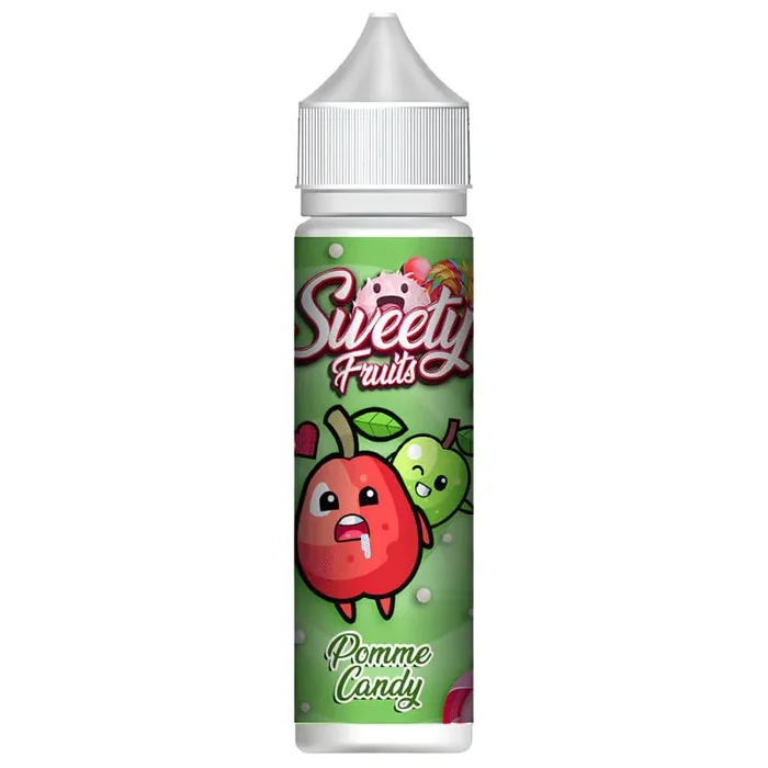 SWEETY FRUITS E-liquid Apfelbonbon 50ml