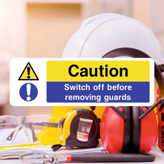 Switch Off Guards Sign