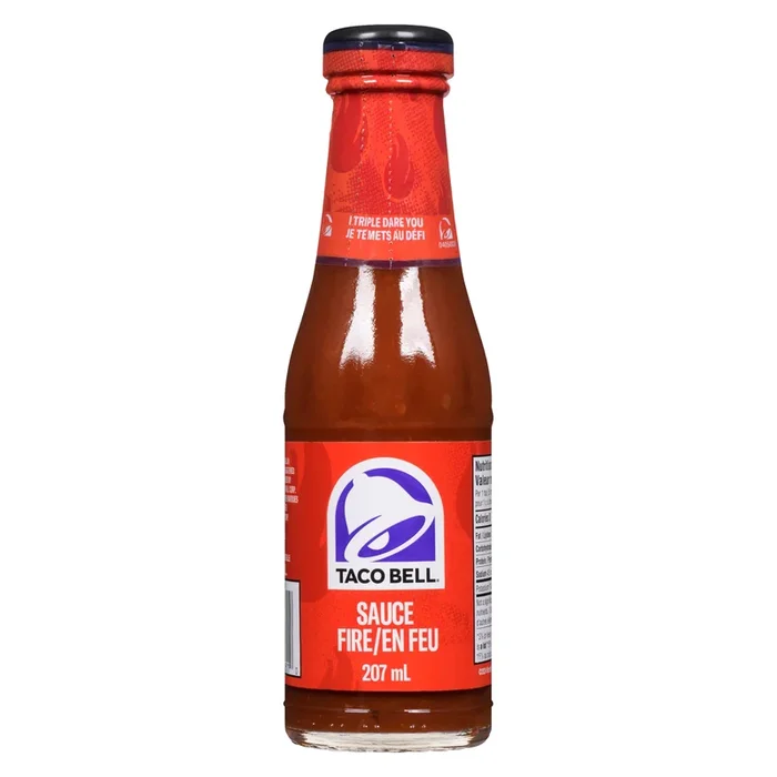 Taco Bell Sauce en Feu, 207 ml