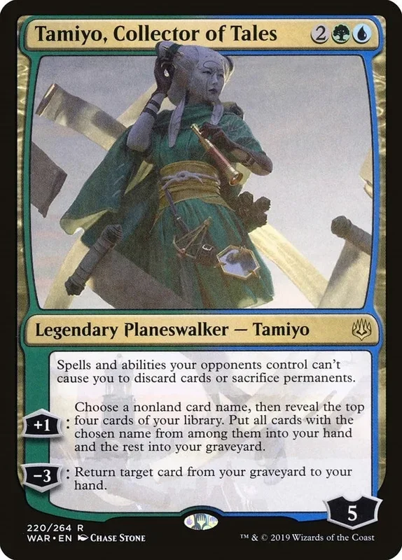 Tamiyo, Collector of Tales (220) (WAR)