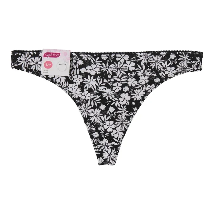 Tanga en coton Carisma pour femmes