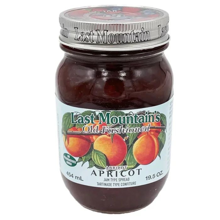Tartinade aux abricots frais Last Mountain, 454 ml