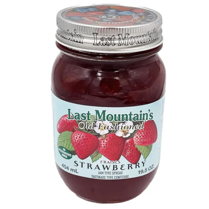 Tartinade aux fraises Berry Farms de Last Mountain, 454 ml