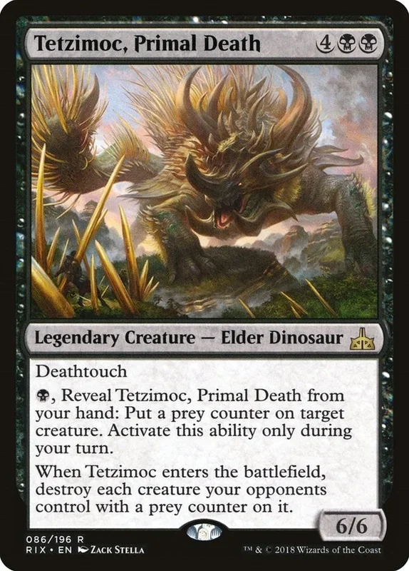 Tetzimoc, Primal Death (86) (RIX)