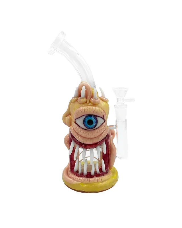 The “Blue-Eye” Monster Honeycomb Bong