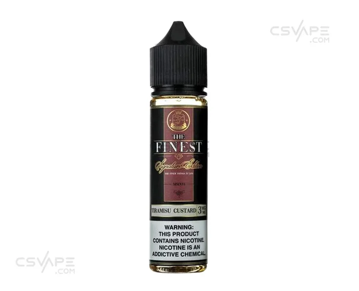 The Finest Eliquid: Signature Edition, Tiramisu Custard