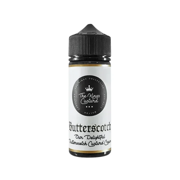 The Kings Custard Butterscotch 100ml Shortfill