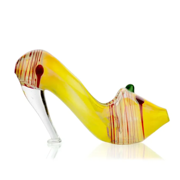 The Little Glass Slipper Hand Pipe – 5 inches