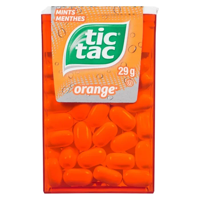 Tic Tac Menthes Orange, 29 g