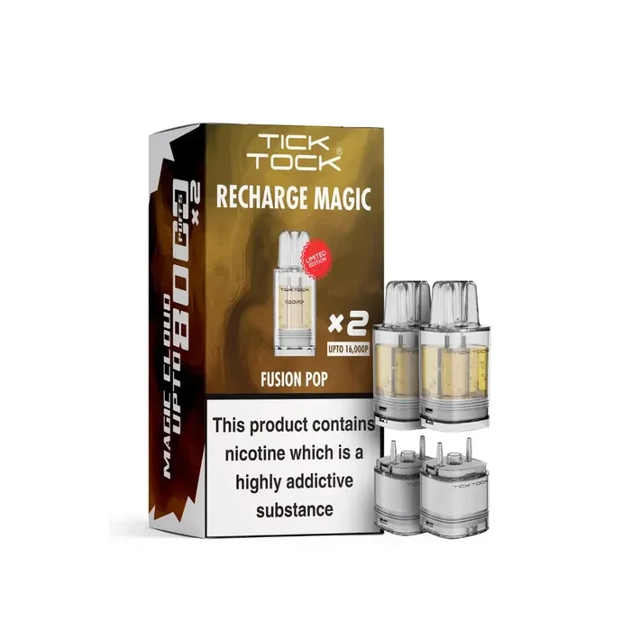 Tick Tock Magic 8000 Fusion Pop Refill Pods