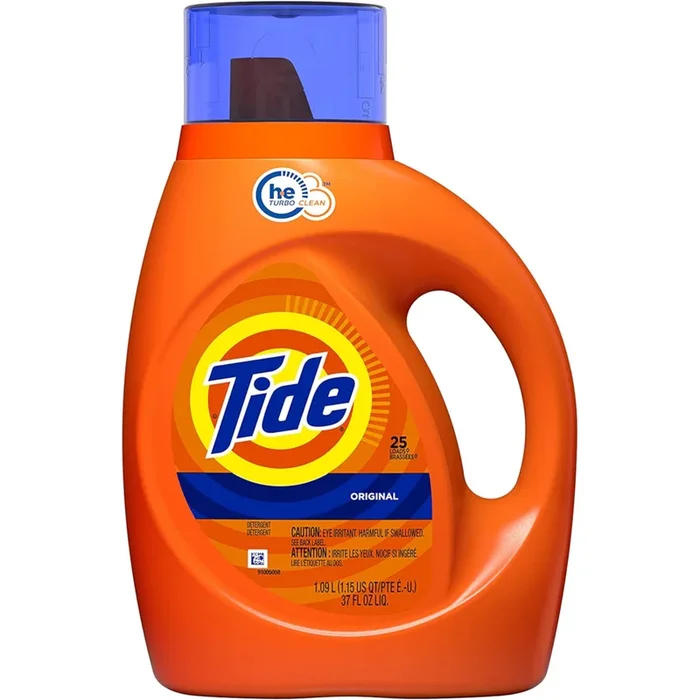 Tide High Efficiency Original Scented Liquid Laundry Detergent, 1.09-L