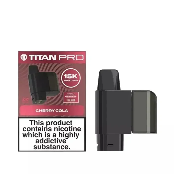 Titan Pro 15K Cherry Cola Refill Pods