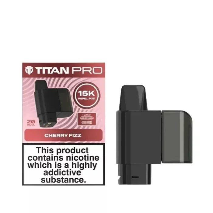Titan Pro 15K Cherry Fizz Refill Pods