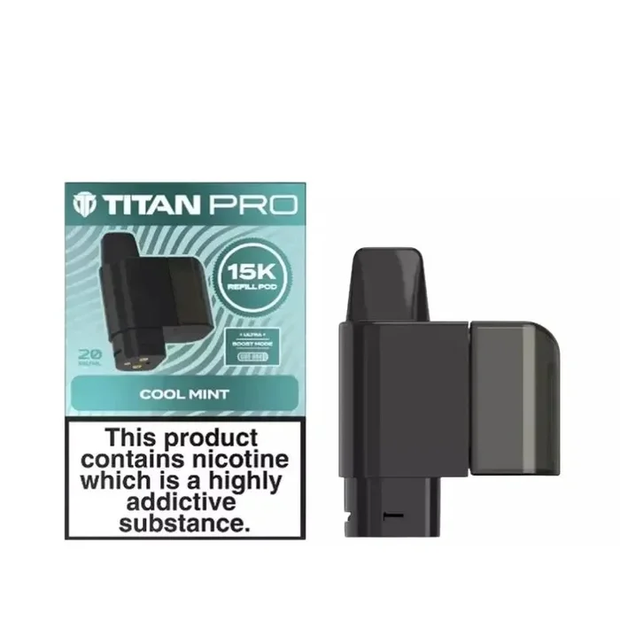 Titan Pro 15K Cool Mint Refill Pods