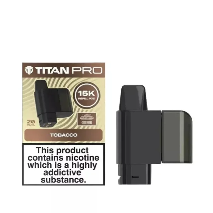 Titan Pro 15K Tobacco Refill Pods