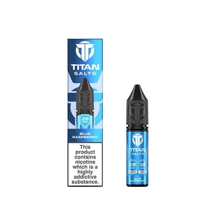 Titan Vape Blue Raspberry 10ml Nic Salt E-liquid