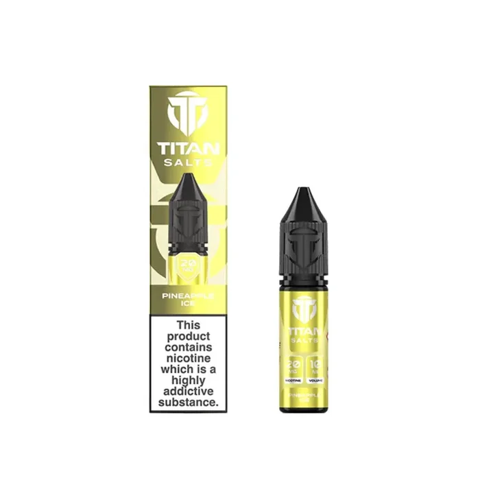 Titan Vape Pineapple Ice 10ml Nic Salt E-liquid