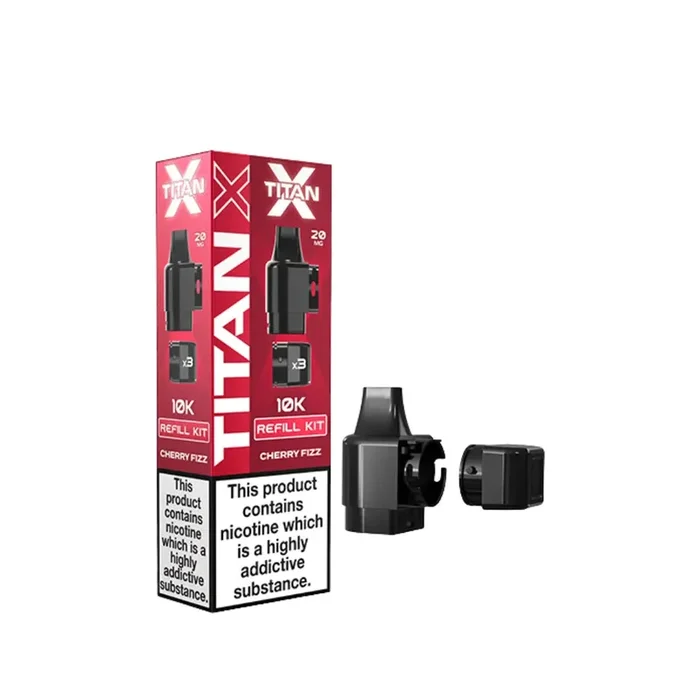 Titan X Cherry Fizz Refill Pods