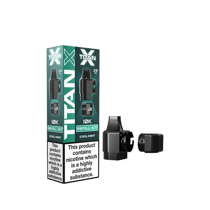 Titan X Cool Mint Refill Pods