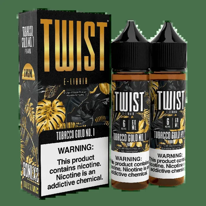 Tobacco Gold No. 1 – Twist E-Liquids – 120mL
