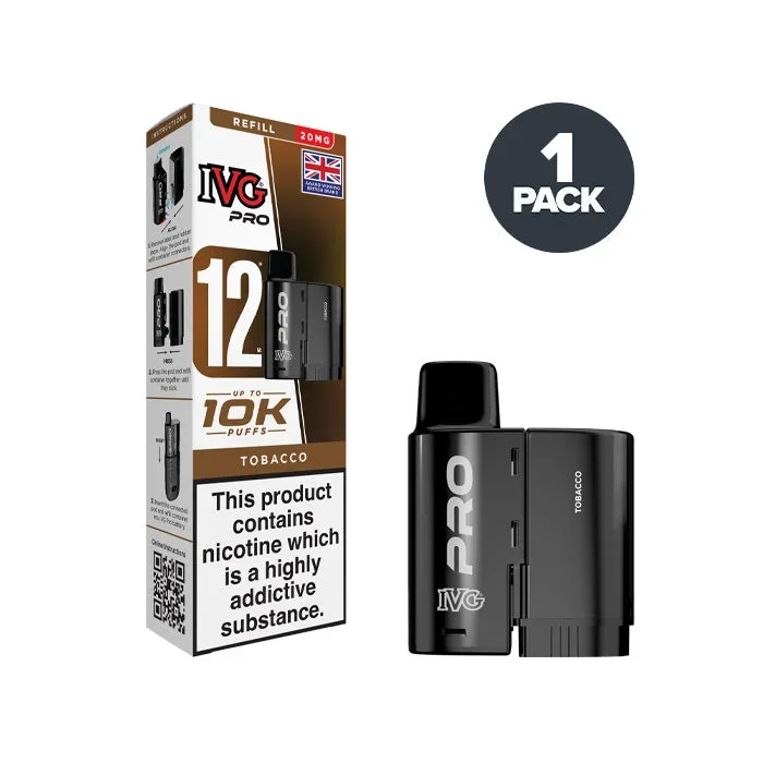 Tobacco IVG Pro 12 Refill Pack
