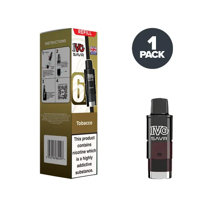 Tobacco IVG Savr Refill Pack