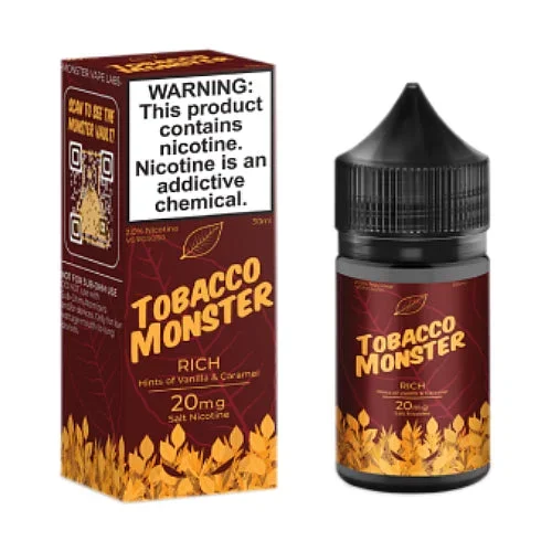 Tobacco Monster NTN Salt – Rich