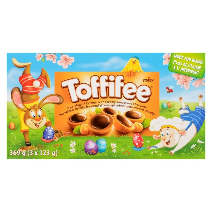 Toffifee Hazelnut in Caramel with Creamy Nougat and Chocolate, 369 g