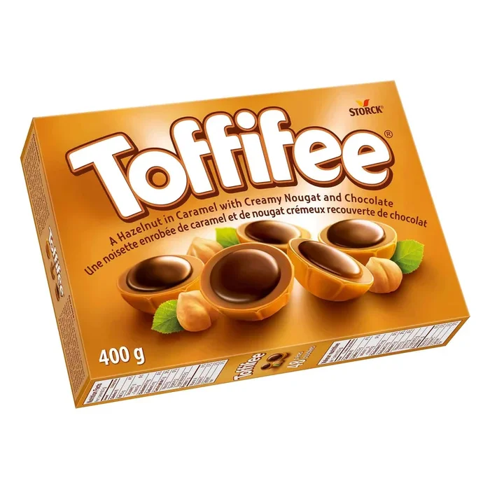 Toffifee Hazelnut in Caramel with Creamy Nougat And Chocolate Candy, 400 g