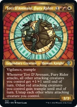 Tori D’Avenant, Fury Rider (Showcase) (322) (DMU)