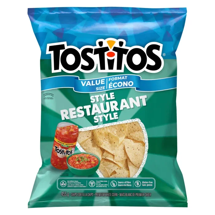 Tostitos Restaurant Style Tortilla Chips, 455-g