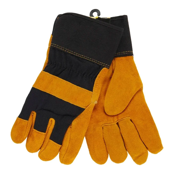 Tradesmax Pro Men’s Leather Work Gloves