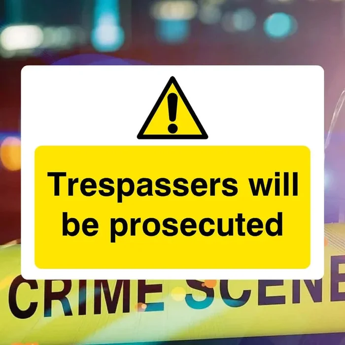 Trespassers Prosecution Sign v2