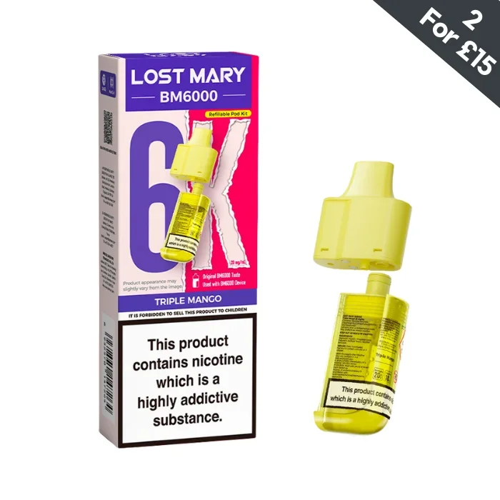 Triple Mango – Lost Mary BM6000 POD