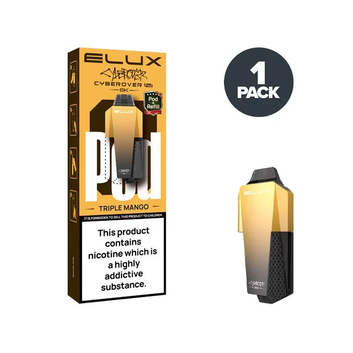 Triple Mango Elux Cyberover 6K Prefilled Pods